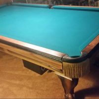8' Mahogany Pool Table