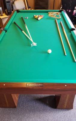 Pool Table - Brunswick Balke Collender Monarch Cushions (SOLD)